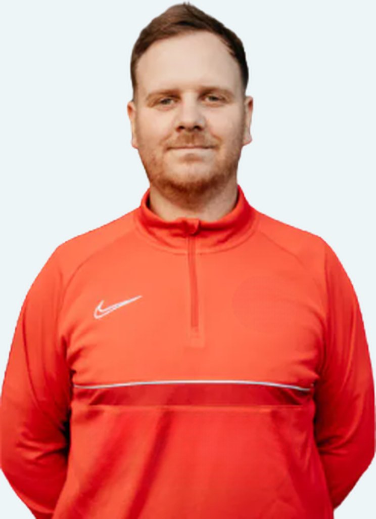 Timm Schneider auf dem Trainingsplatz